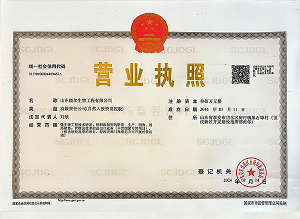 营业执照公示