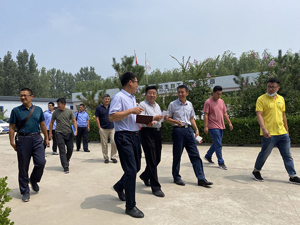 省四部门联合对山东微尔集团进行检查指导工作