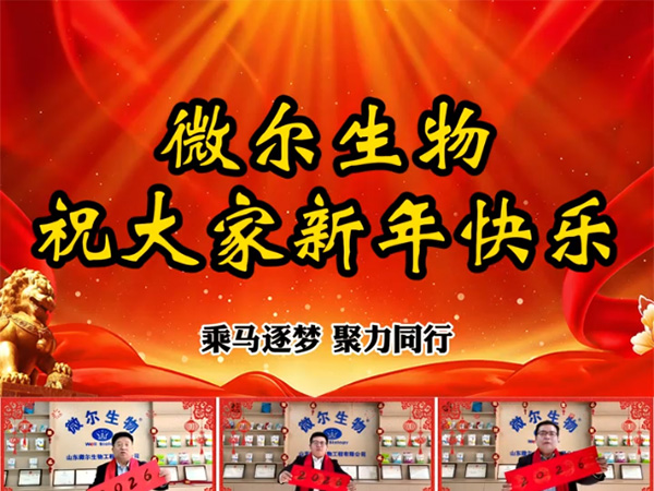 微尔生物祝大家新年快乐！